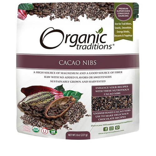 Natural Traditions Cacao Nibs 8 Oz Pkg