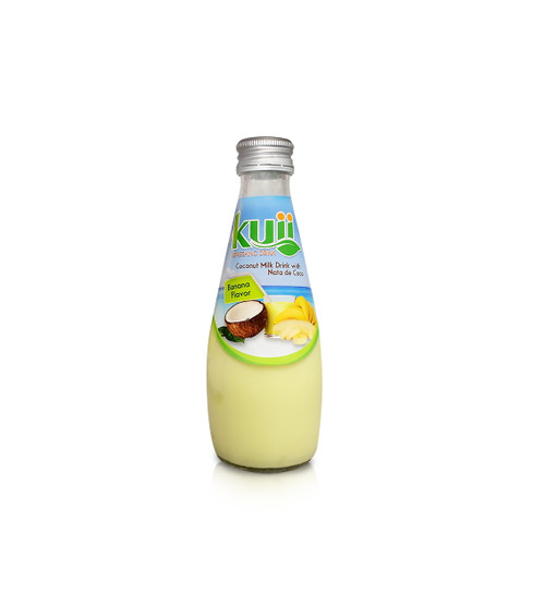 Coconut Milk With Nata De Coco Drink - Banana - 290 Ml
