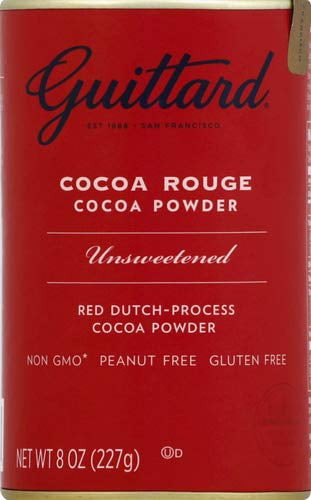 Guittard Chocolate Cocoa Rouge Cocoa Powder Unsweetened, 8 Oz