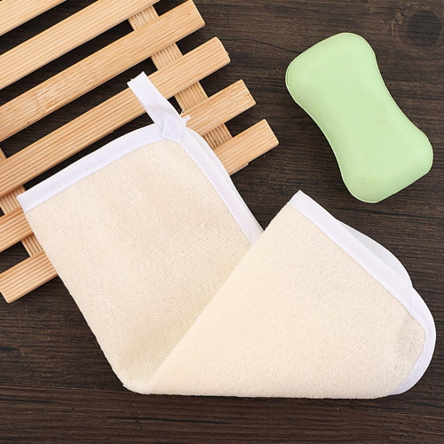 Juhigh Nylon Foaming Mesh Towel Face Wash Soap Foam Making Cosmetic Remover Washcloth