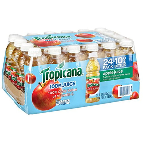 Tropicana 100% Apple Juice 10 Oz. Bottles, 24 Pk. (pack Of 3) A1