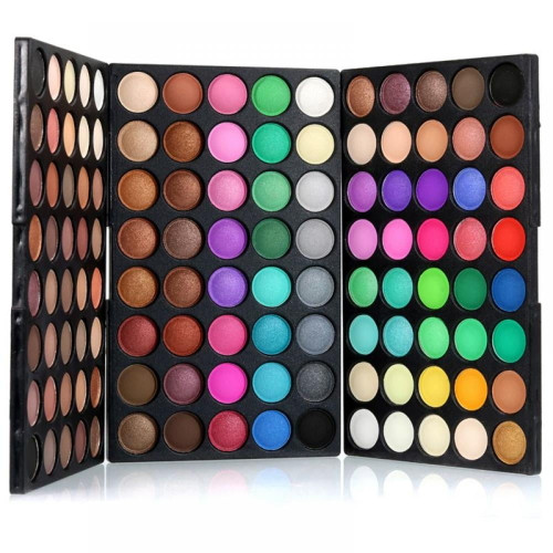 Portable 120 Colors Eyeshadow Palette Makeup Set Beautiful Versatile Neutral Shimmer Matte Cosmetics Eye Shadow Makeup