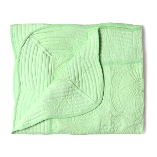 Oussum Baby Crib Blankets 100% Cotton Baby Quilts Newborn Boys Girls Toddlers Green Online