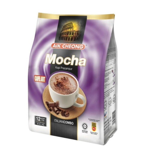 Aik Cheong Mocha | Kopi Pracampur 12 Sachets (300 G) - &amp;#30410;&amp;#26124;&amp;#25705;&amp;#21345; 300 &amp;#20811;