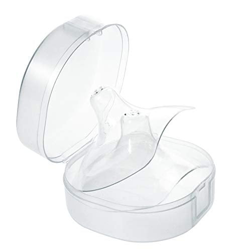 2pk Nipple Shields For Breastfeeding With Carry Case Ultra-thin Super-soft