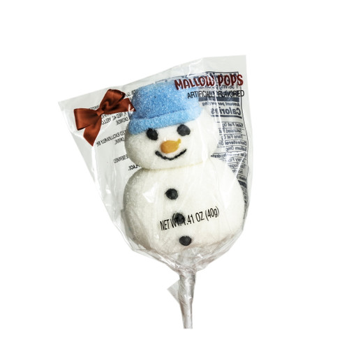 Hilco Holiday Snowman Marshmallow Pop, 1.41 Oz Individual Pop