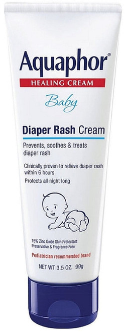 Aquaphor Baby Diaper Rash Cream 3.50 Oz (pack Of 6)