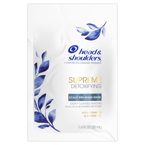 Head And Shoulders Supreme Detoxifying Scalp Pre-wash Mask, 1.6 Fl Oz