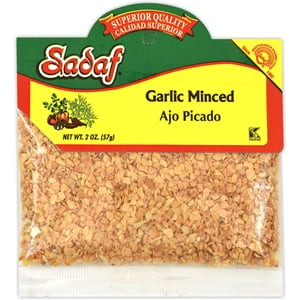 Sadaf Garlic Minced 3 Oz.