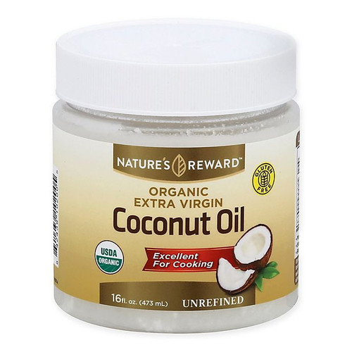 Nature's Reward 16 Fl. Oz. Extra Virgin Organic Coconut Oil