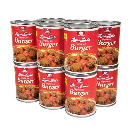 Loma Linda - Plant-based Meats (vegetarian Burger (20 Oz.), 12 Pack)