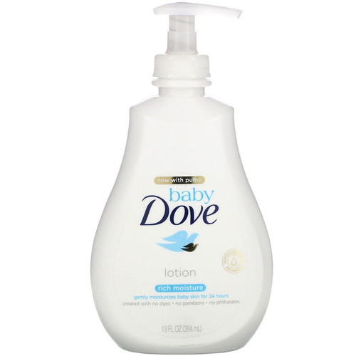 Dove, Baby, Lotion, Rich Moisture, 13 Fl Oz (384 Ml) Pack Of 2