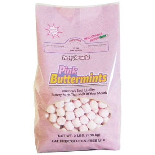 Pink Buttermints 2.75 Lbs Bulk Bag