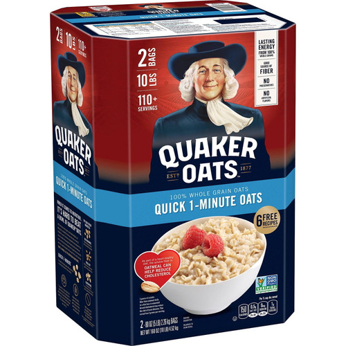 Quaker Quick 1-minute Oats (5 Lb., 2 Pk.)