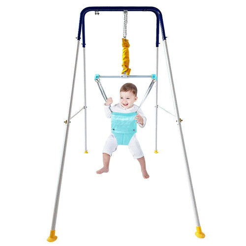Julam Door Jumper Baby Door Jumper Exerciser For 6-24 Months Infants Swing Bumper Jumper Exerciser Baby Door Jumper For 6-24 Months Infant Toddler Baby Polite
