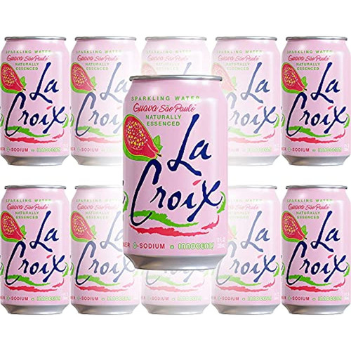 La Croix Guava Sao Paulo Sparkling Water, 12oz (pack Of 10, Total Of 120oz)