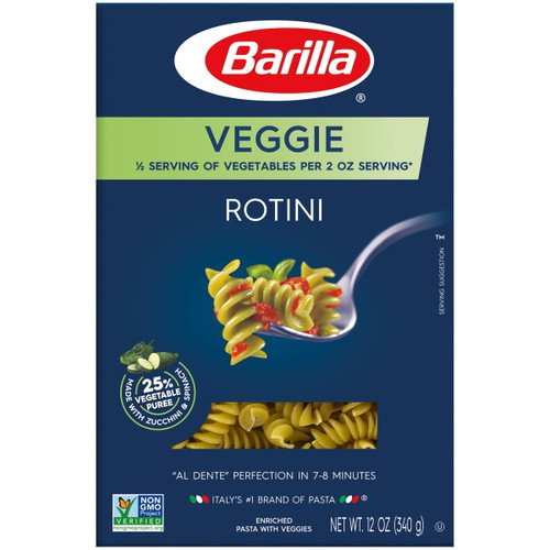 Barilla® Veggie Rotini Pasta 12 Oz. Box