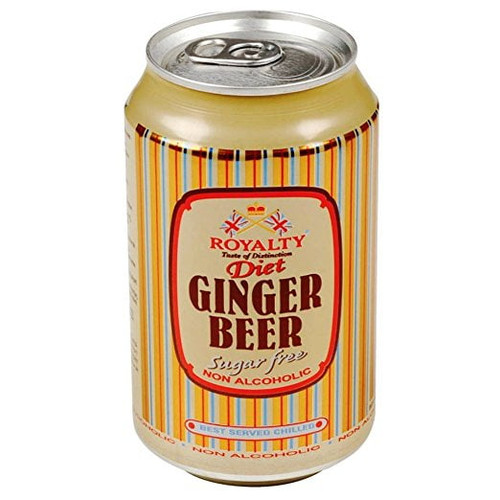 Royalty Ginger Beer Diet 330ml - (6 Pack)