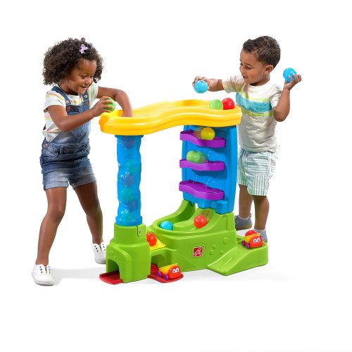 Step2 Ball Buddies Double Drop Hq Toddler Ball Activity Toy