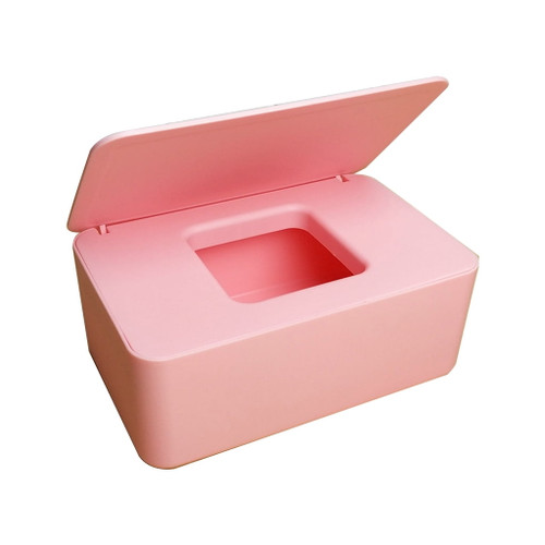 Creative Wipes Dispenser With Cover Flushable Tissue Box Durable Exquisite Tissue Organizer Utility Tabletop Wipes Case