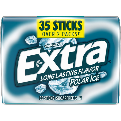 Extra Polar Ice Sugar Free Chewing Gum - 35 Ct Pack