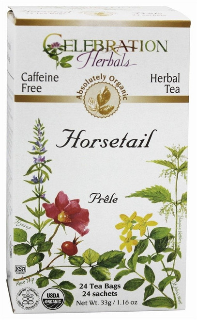 Celebration Herbals Horsetail Tea Organic, 24 Ct