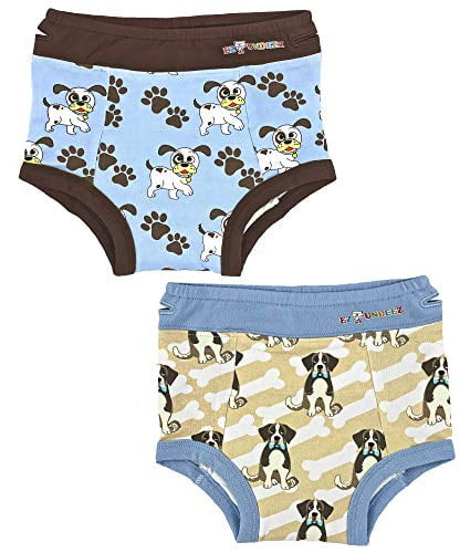 Ez Undeez Toddler Underwear, Potty Training Briefs, Easy Pull Ups, 2t, Dogs
