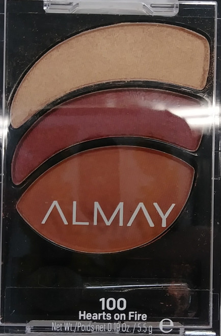 Almay Smokey Eyeshadow Trios, 100 Hearts On Fire, 0.19 Oz.