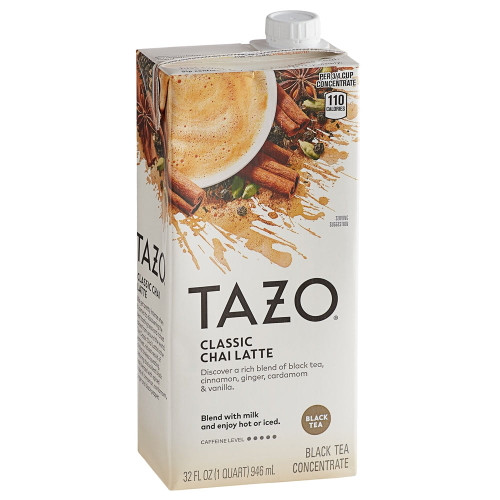 Tazo 32 Fl. Oz. Chai Tea Latte 1:1 Concentrate