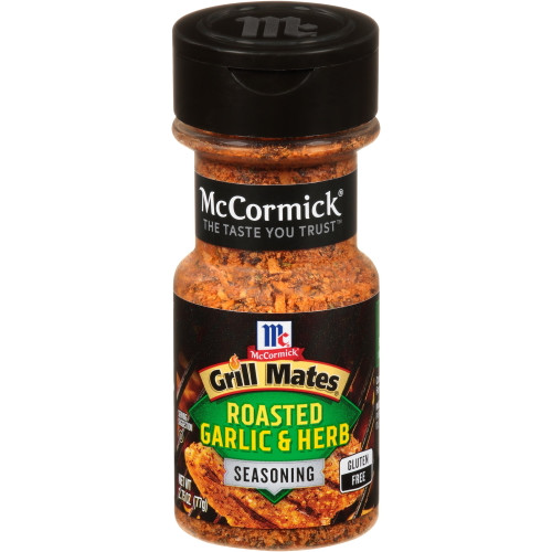 Mccormick Grill Mates Roasted Garlic & Herb Seasoning, 2.75 Oz