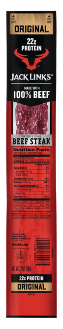 Jack Links Beef Steak, Original, 2oz