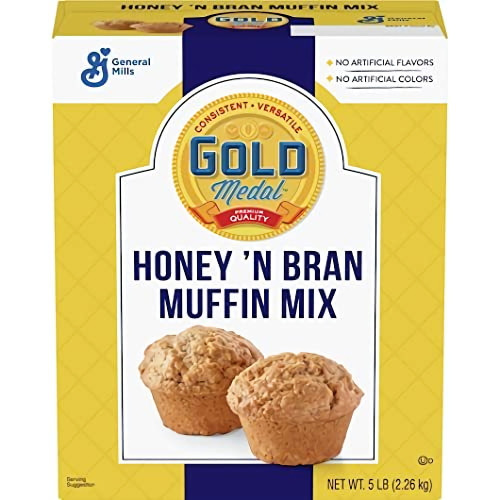 Muffin Mix By Gold Medal | 5 Pound Box (honey 'n Bran)