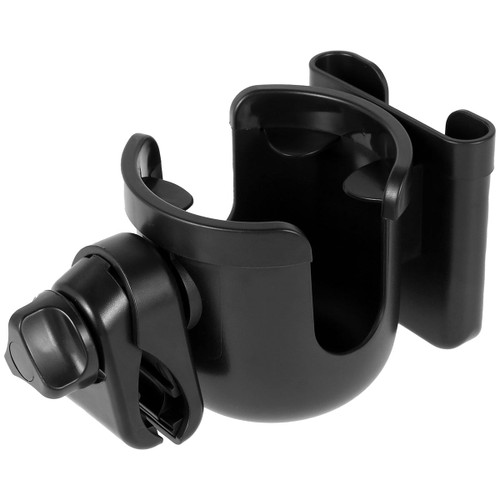 Gpoty Baby Stroller Cup Holder Universal Pram Cup Holder 360° Rotation Adjustable Pram Cup Rack Baby Bottle Organizer Holder For Baby Buggy Trolleys Bikes Walkers And Wheelchairs
