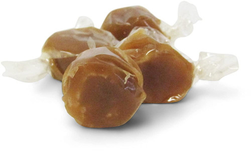Gourmet Vanilla Caramel Taffy By Its Delish, 1 Lb Bulk Bag  Individually Wrapped Handcrafted Soft Brown Candy  Delicious Chewy Snack Treat For Parties At Home Or Office, Certified Kosher Dairy -...