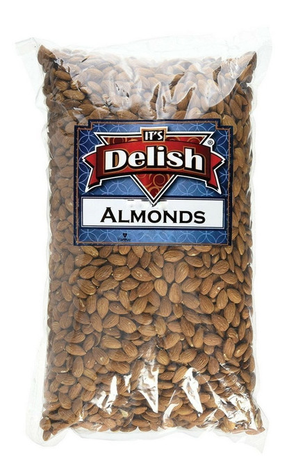 Gourmet Whole Raw Almonds By Its Delish, 2 Lbs
