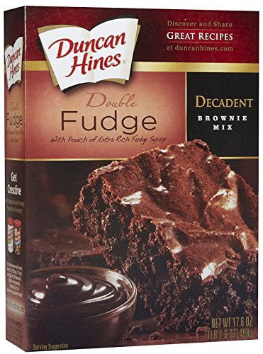 Decadent Brownie Mix Double Fudge, 17.6 Oz