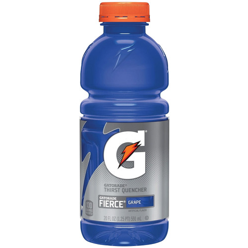 Gatorade Thirst Quencher Fierce Grape 20 Oz. Qua32482
