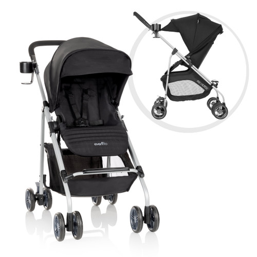 Evenflo Reversi Lightweight Stroller, Altair Black
