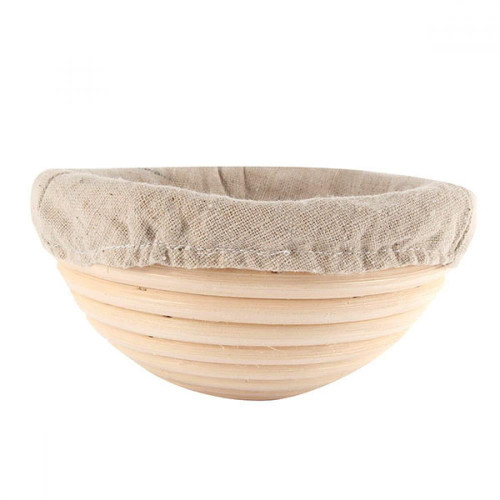 Rattan Banneton Bread Proofing Basket For Professional And Home Bakers,round Sourdough Basket(22*8.5cm)