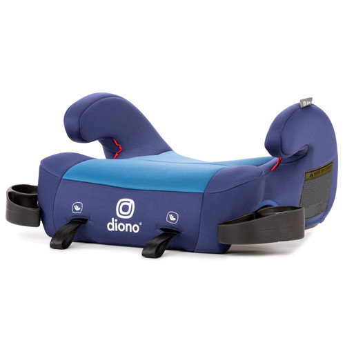 Diono Solana 2 Latch Lightweight Backless Belt Positioning Booster Car Seat, Blue