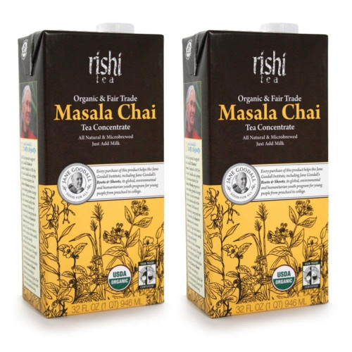 Rishi Tea Organic Concentrate Masala Chai Tea - 32 Oz (pack Of 2)