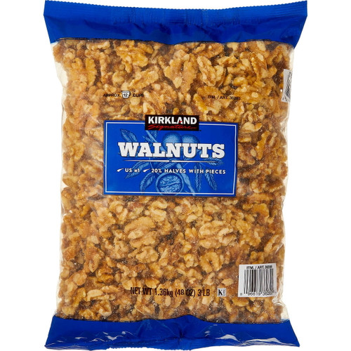 Kirkland Signature Walnuts, Baking Nuts, 3 Lbs