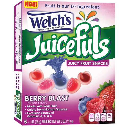 (price/case)juicefuls Berry Blast 8-1-6 Ounce