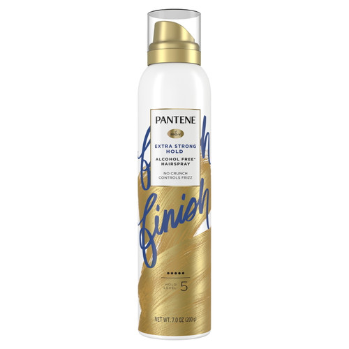 Pantene Pro-v Extra Strong Hold Alcohol Free* Level 5 Hairspray, 7.0 Oz