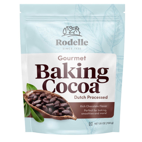Rodelle Gourmet Baking Cocoa Powder, 25 Oz