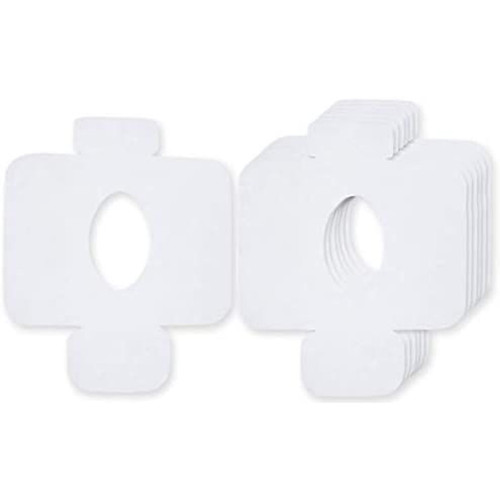 20 Pieces Disposable Travel Toddler Public Toilet Seat Covers For Kids Potty Training, Individually Wrapped, Extra Large, White, 24x29"