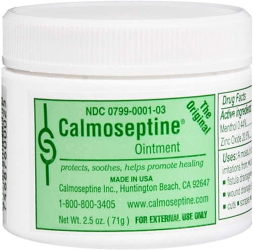 Calmoseptine Ointment, 2.5 Oz.