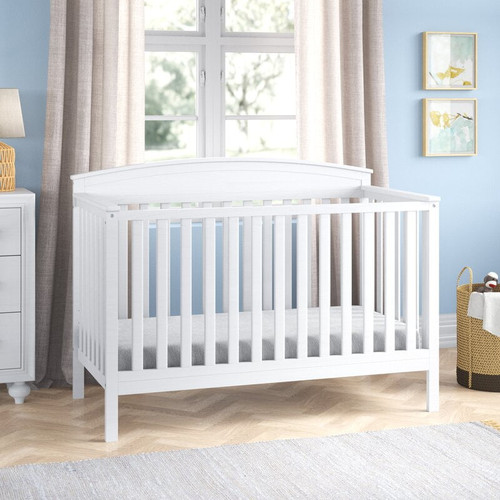Graco Benton 5-in-1 Convertible Crib, White