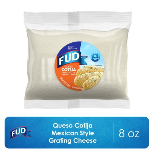 Fud® Queso Cotija Mexican Style Grating Cheese 8 Oz. Bag