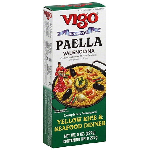 Vigo Paella Valenciana Mix, 8 Oz, (pack Of 12)
